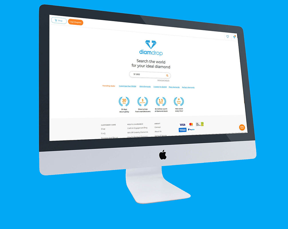 WEB iMPRESSION - Diamdrop